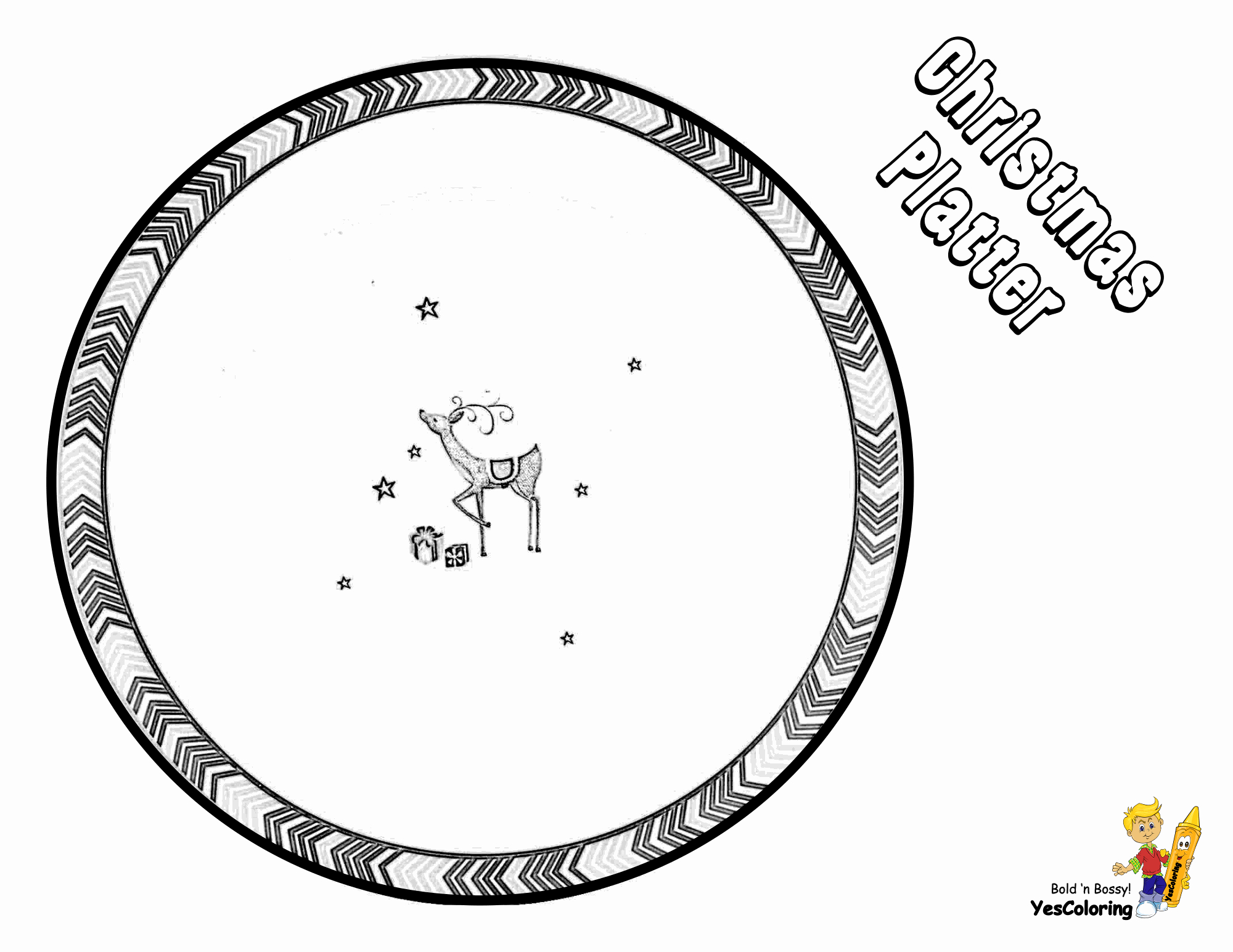 Plate Coloring Page The Gold Plate Coloring Pages