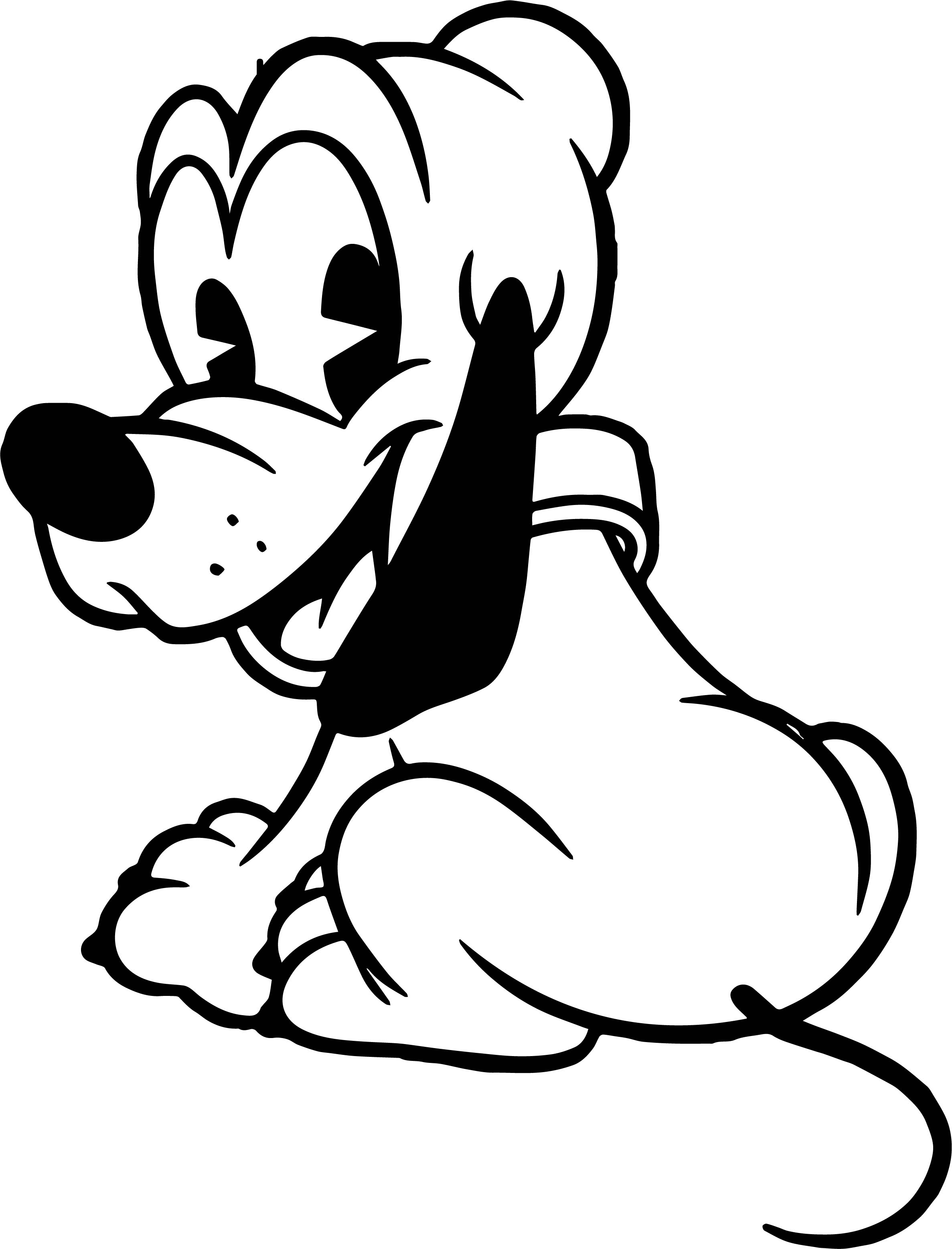 Pluto Coloring Pages Pluto Cartoon Drawing Free Download Best Pluto Cartoon Drawing On