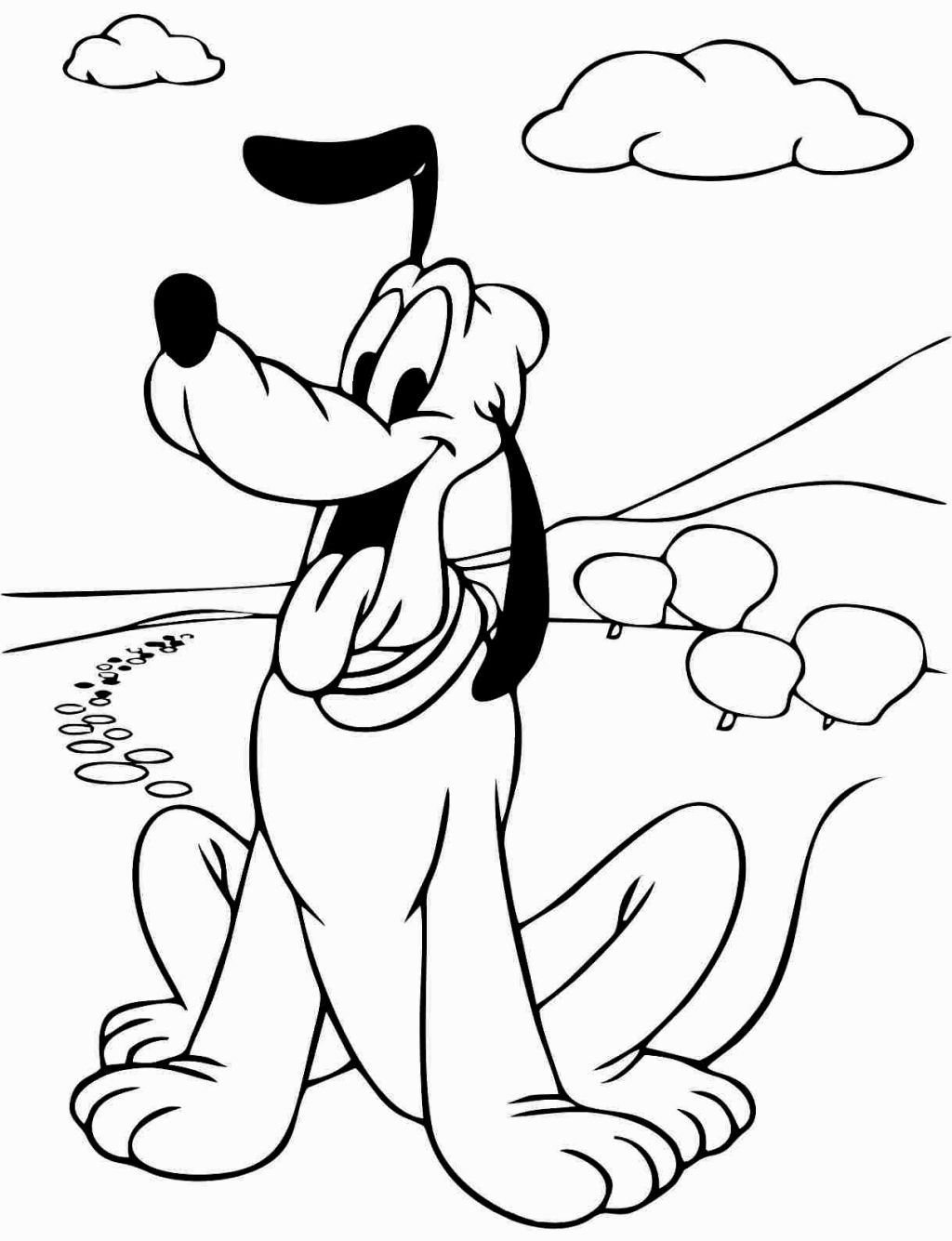 Pluto Coloring Pages Pluto Coloring Pages Coloring Pages