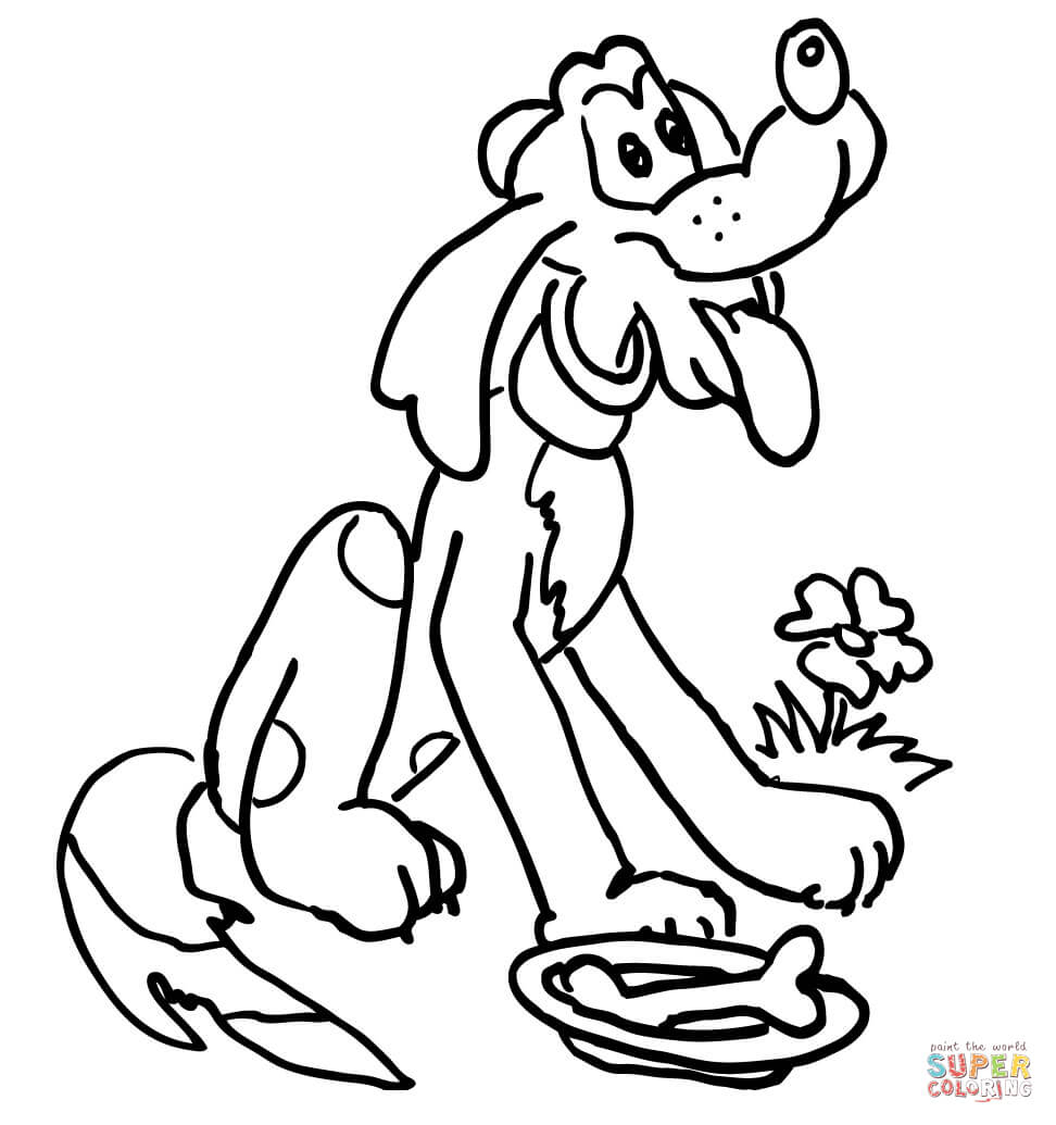 Pluto Coloring Pages Pluto Coloring Pages Free Coloring Pages