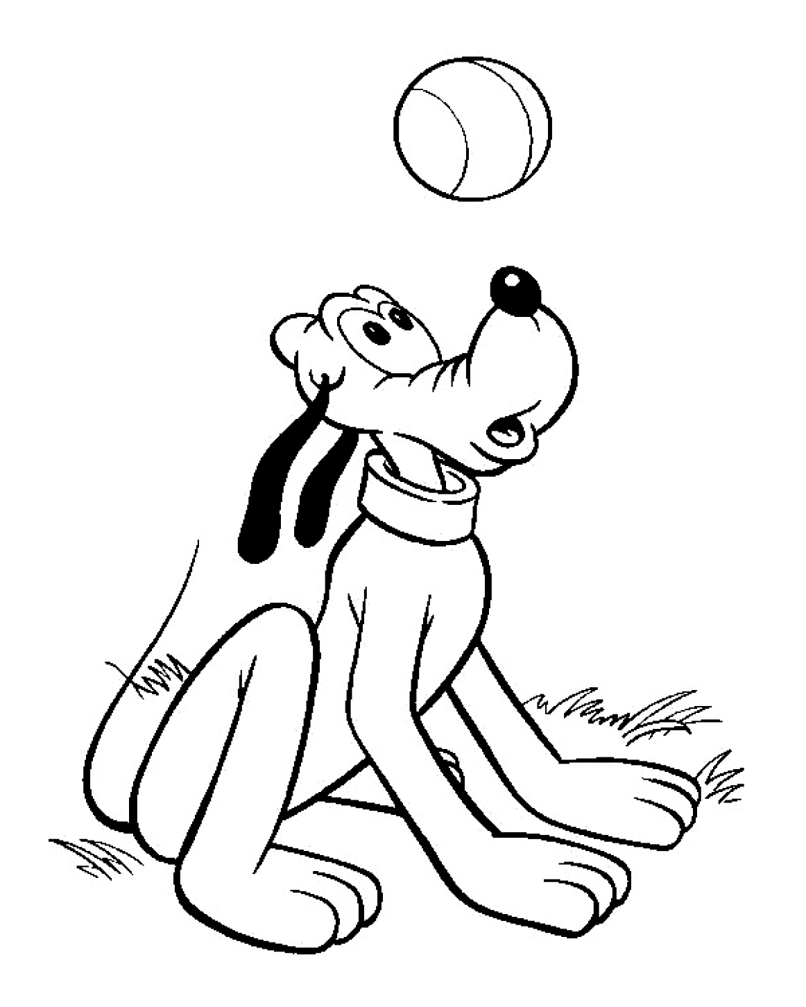 Pluto Coloring Pages Pluto Free To Color For Children Pluto Kids Coloring Pages