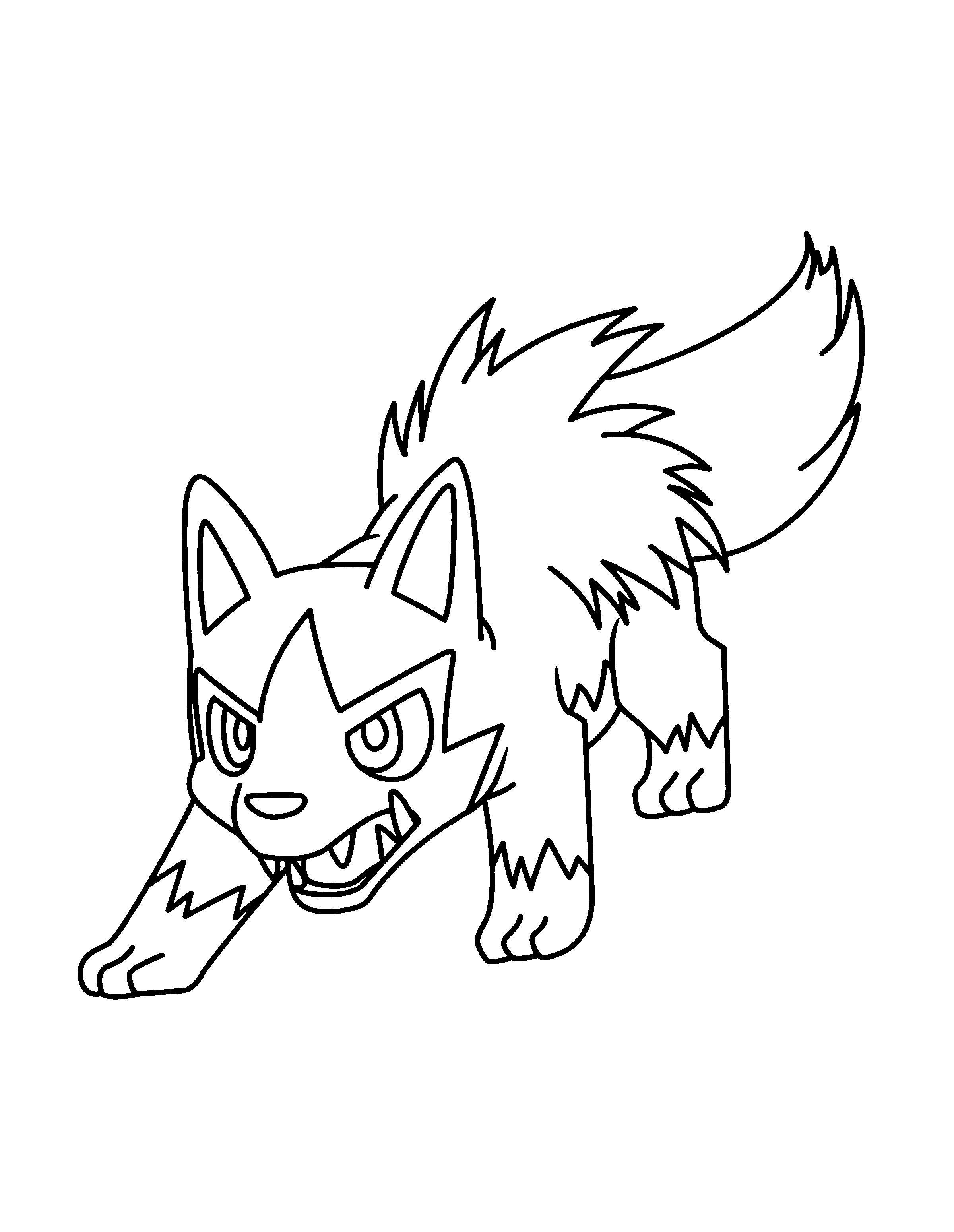 Poochyena Coloring Pages Free Poochyena Coloring Pages Download Free Clip Art Free Clip Art