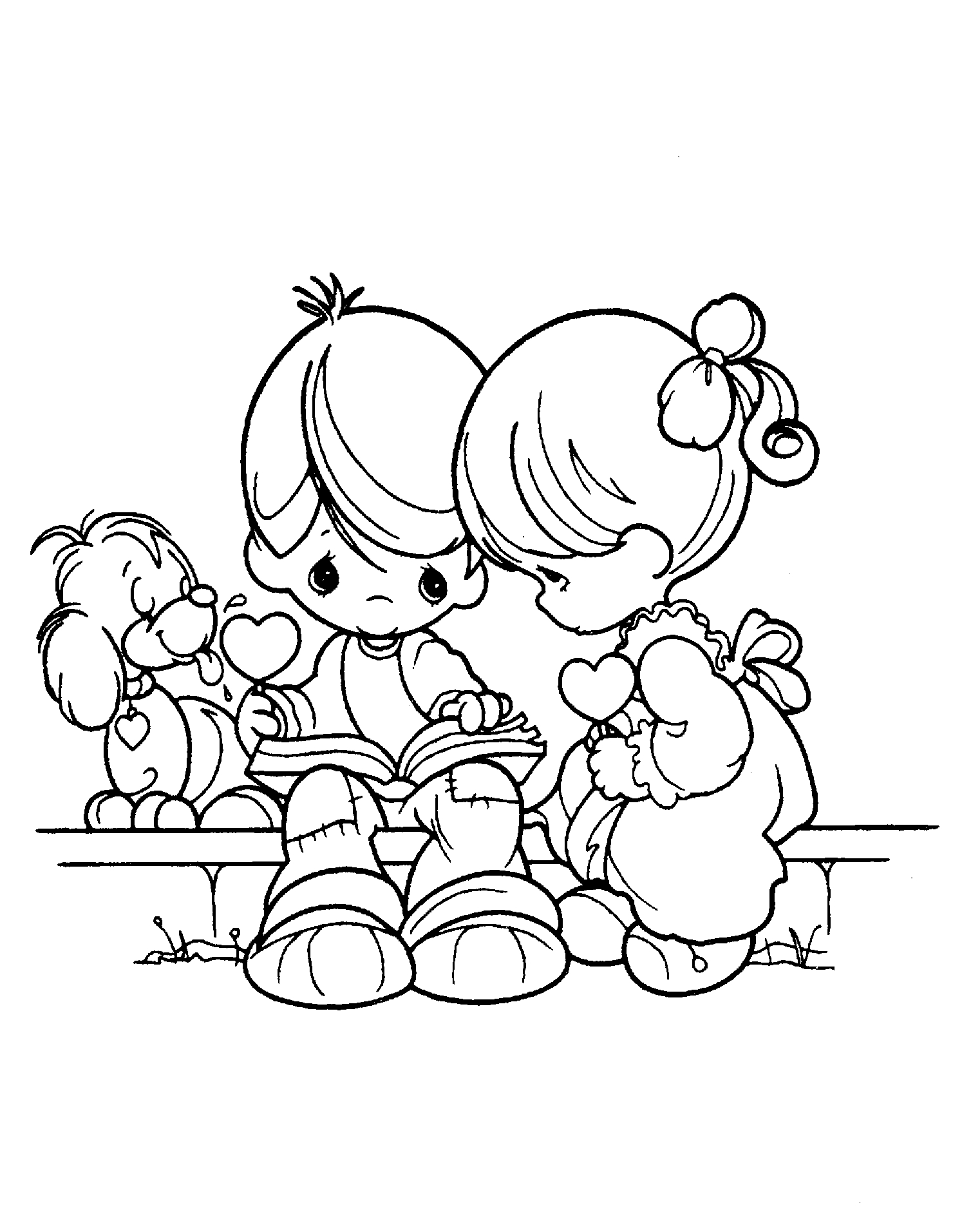 Precious Moments Baby Coloring Pages Coloring Pages Freeble Precious Moments Coloring Pages For Kids