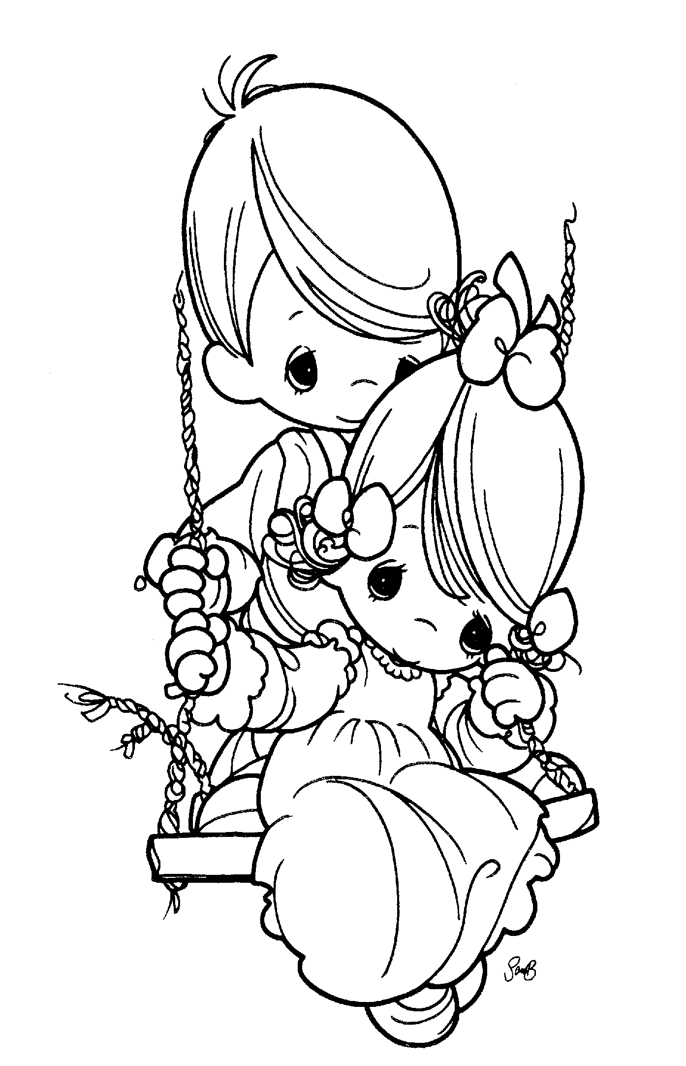 Precious Moments Letters Coloring Pages Free Printable Precious Moments Coloring Pages For Kids