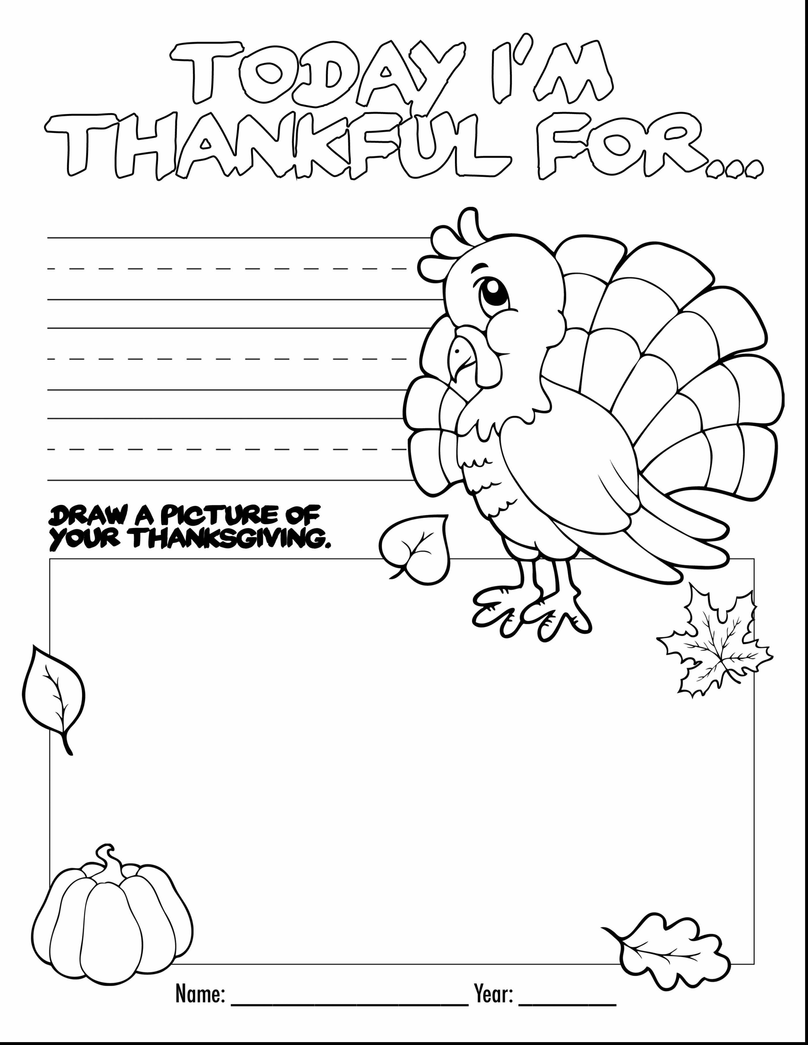 Preschool Turkey Coloring Pages 22 Free Thanksgiving Coloring Pages For Preschoolers Gallery