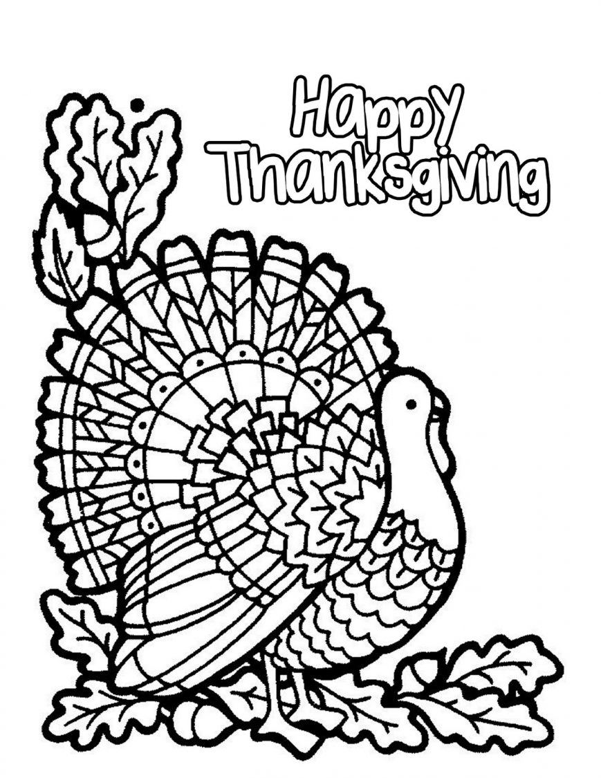 Preschool Turkey Coloring Pages Free Thanksgiving Coloring Pages For Preschoolers At Getdrawings