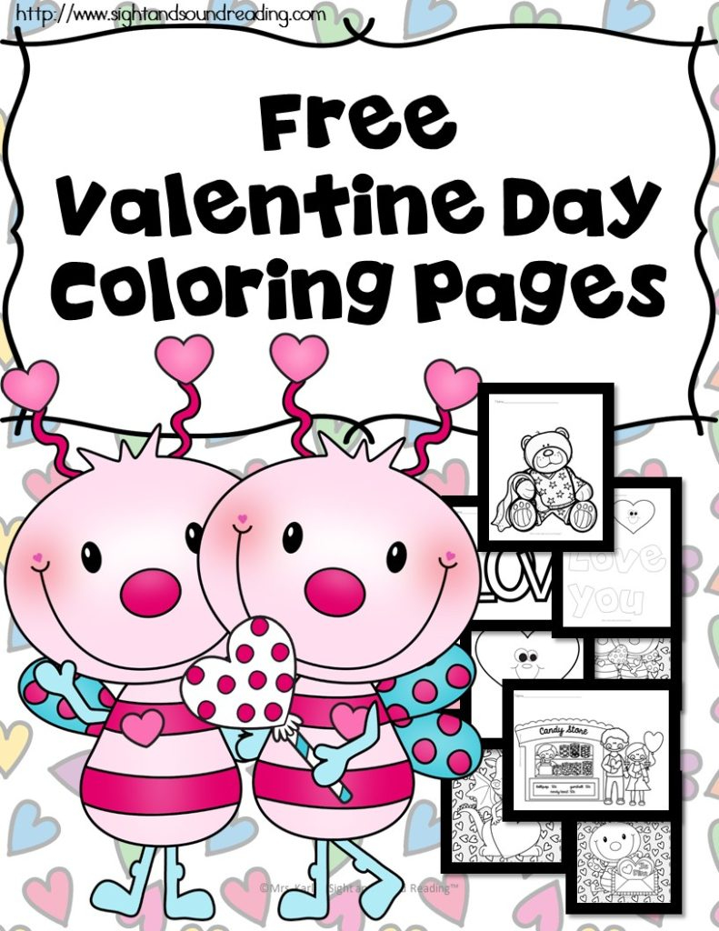 Preschool Valentines Day Coloring Pages Coloring Free Valentineloring Pages Printable For Kids To Print