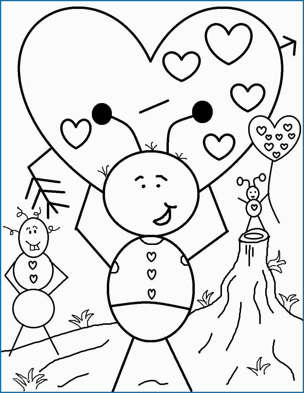 Preschool Valentines Day Coloring Pages Coloring Pages Coloring Book World Valentines Day Pages Printable