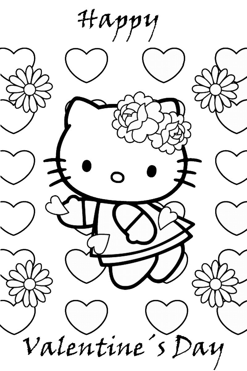 Preschool Valentines Day Coloring Pages Valentines Day Coloring Pages For Free Printable Valentines Day