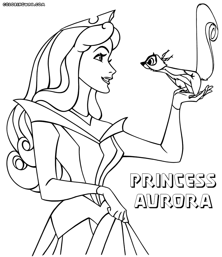 Princess Aurora Coloring Pages Free Coloring Pages And Books 60 Staggering Princess Aurora Coloring