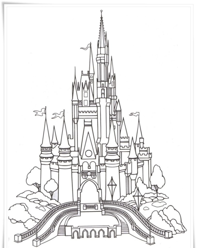 Princess Castle Coloring Page Coloring Coloring Princess Castles Extraordinary Photo Ideas Wiim
