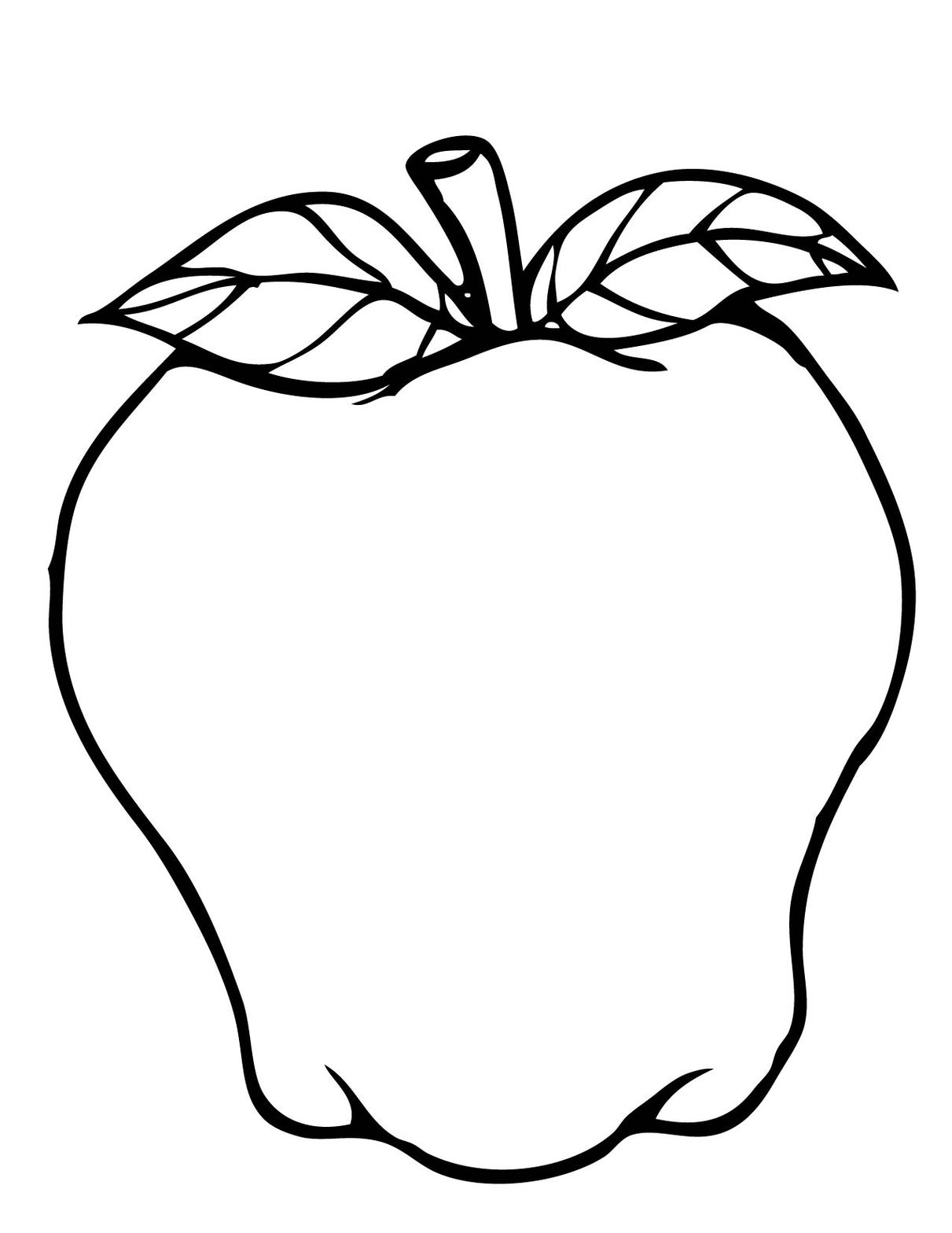 Printable Apple Coloring Pages Apple Coloring Page With Wallpaper Hd For Iphone Fun Time