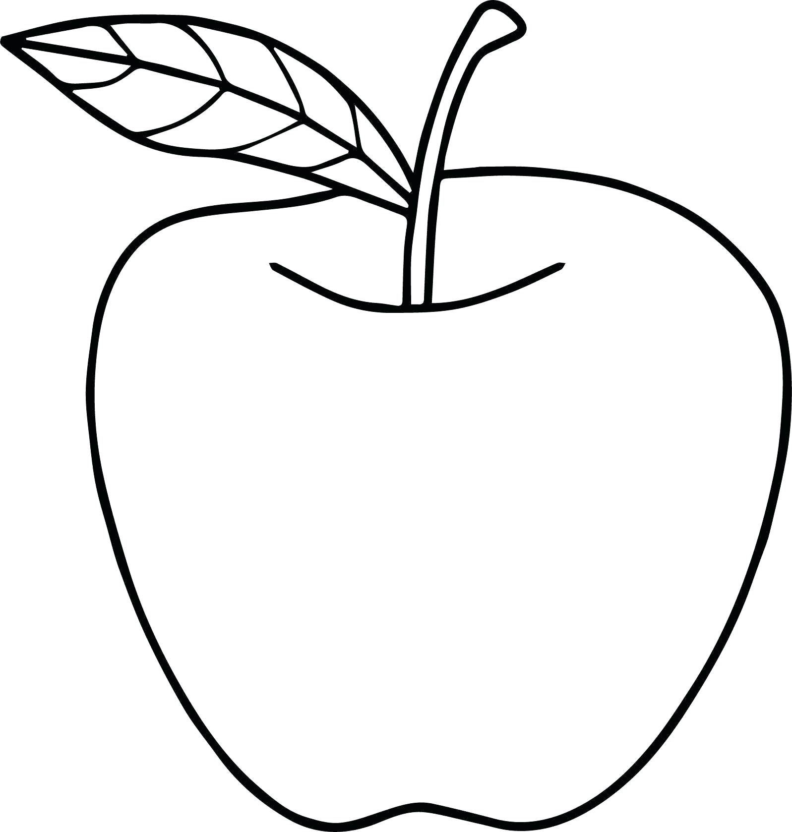 Printable Apple Coloring Pages Apple Coloring Printable Shieldprintco