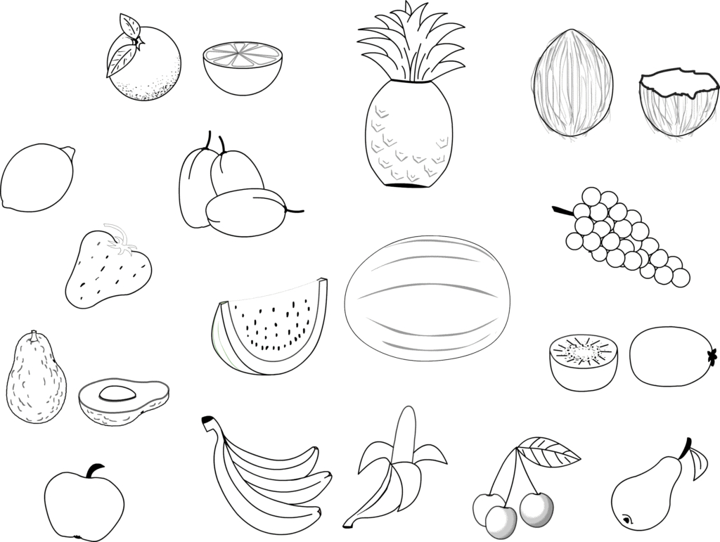 Printable Apple Coloring Pages Coloring Free Printable Fruit Coloring Pages For Kids Splendi