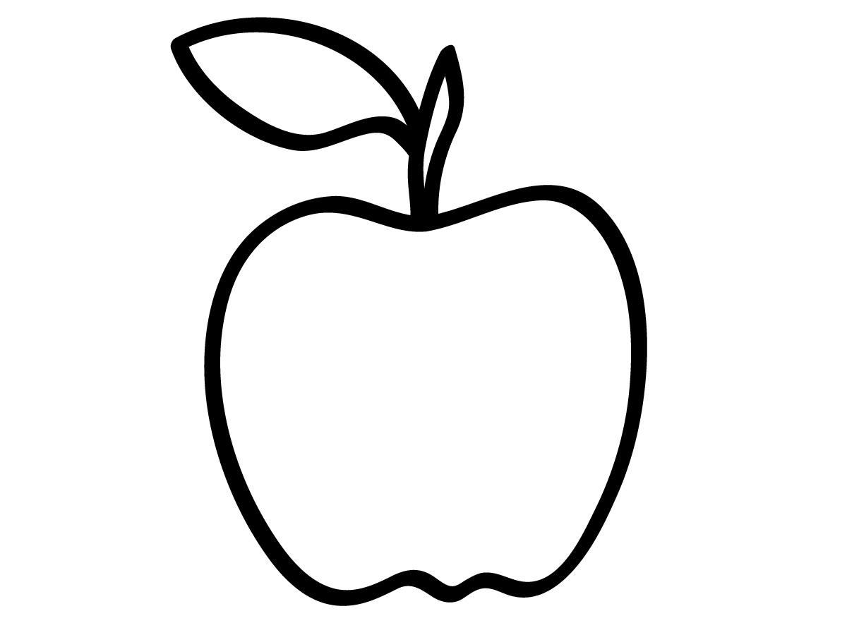 Printable Apple Coloring Pages Free Printable Apple Coloring Pages For Kids