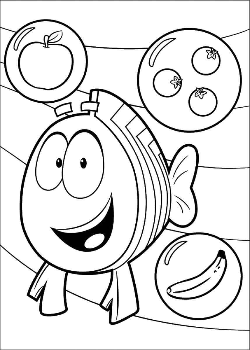 Printable Bubble Guppies Coloring Pages 25 Free Printable Bubble Guppies Coloring Pages
