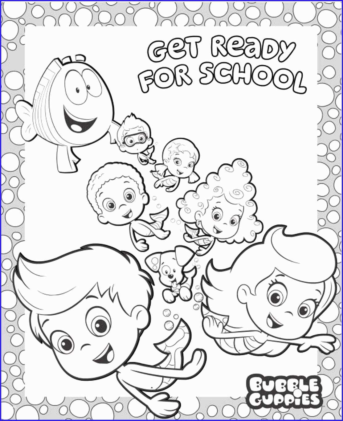 Printable Bubble Guppies Coloring Pages Coloring Book Ideas Bubbles Coloring Book Pleasant Cute Pages Of