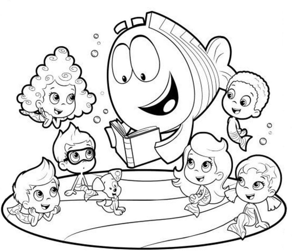 Printable Bubble Guppies Coloring Pages Coloring Book World 40 Amazing Bubble Guppies Coloring Book Molly