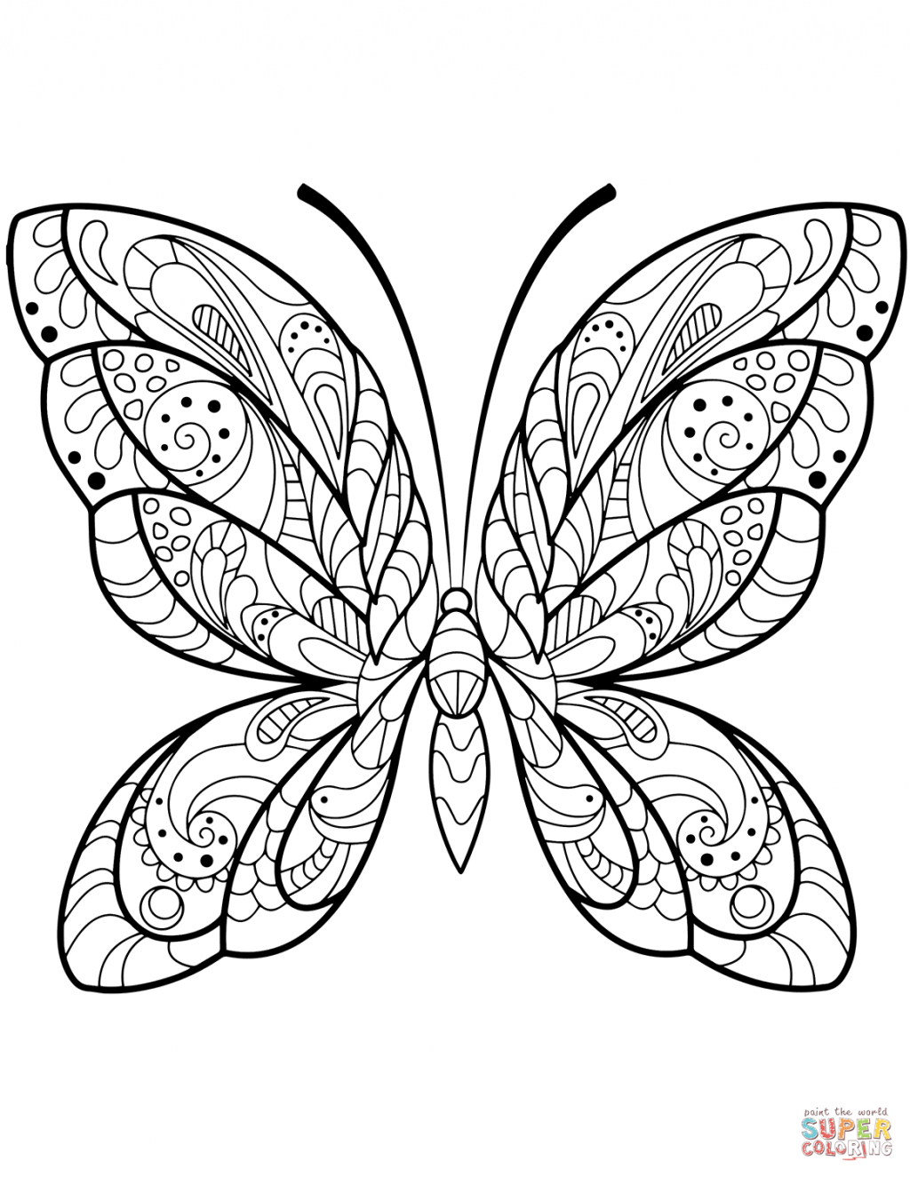 Printable Butterfly Coloring Pages Coloring Books Printable Butterfly Coloring Pagesree Sheets Heart