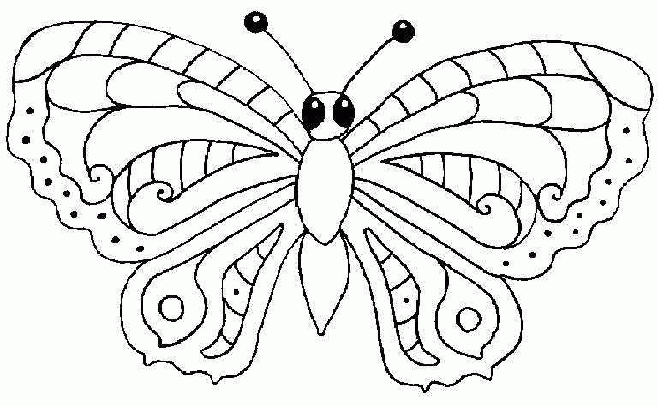 Printable Butterfly Coloring Pages Coloring Freele Butterfly Coloring Pages Crafted Here Ps25 Page Of