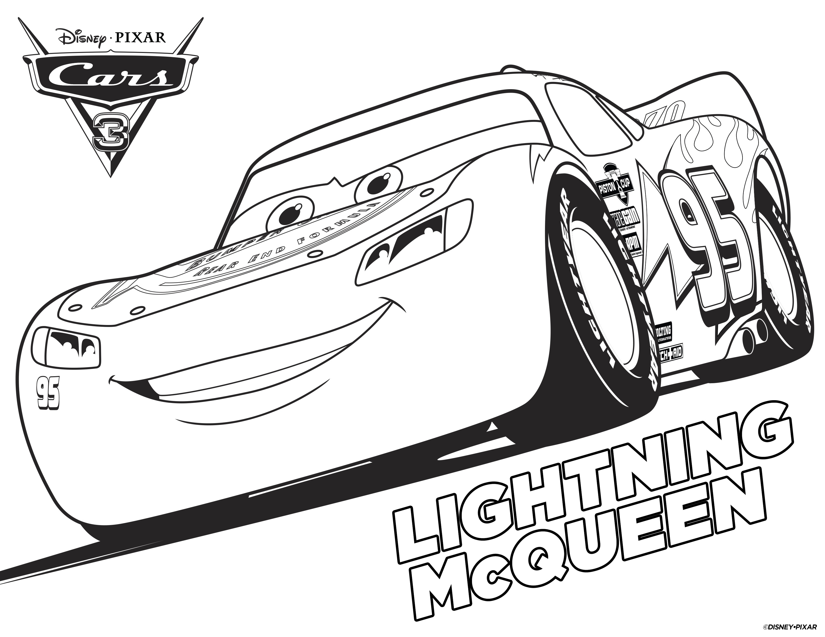 Printable Coloring Pages Cars 4 Disney Cars Free Printable Coloring Pages