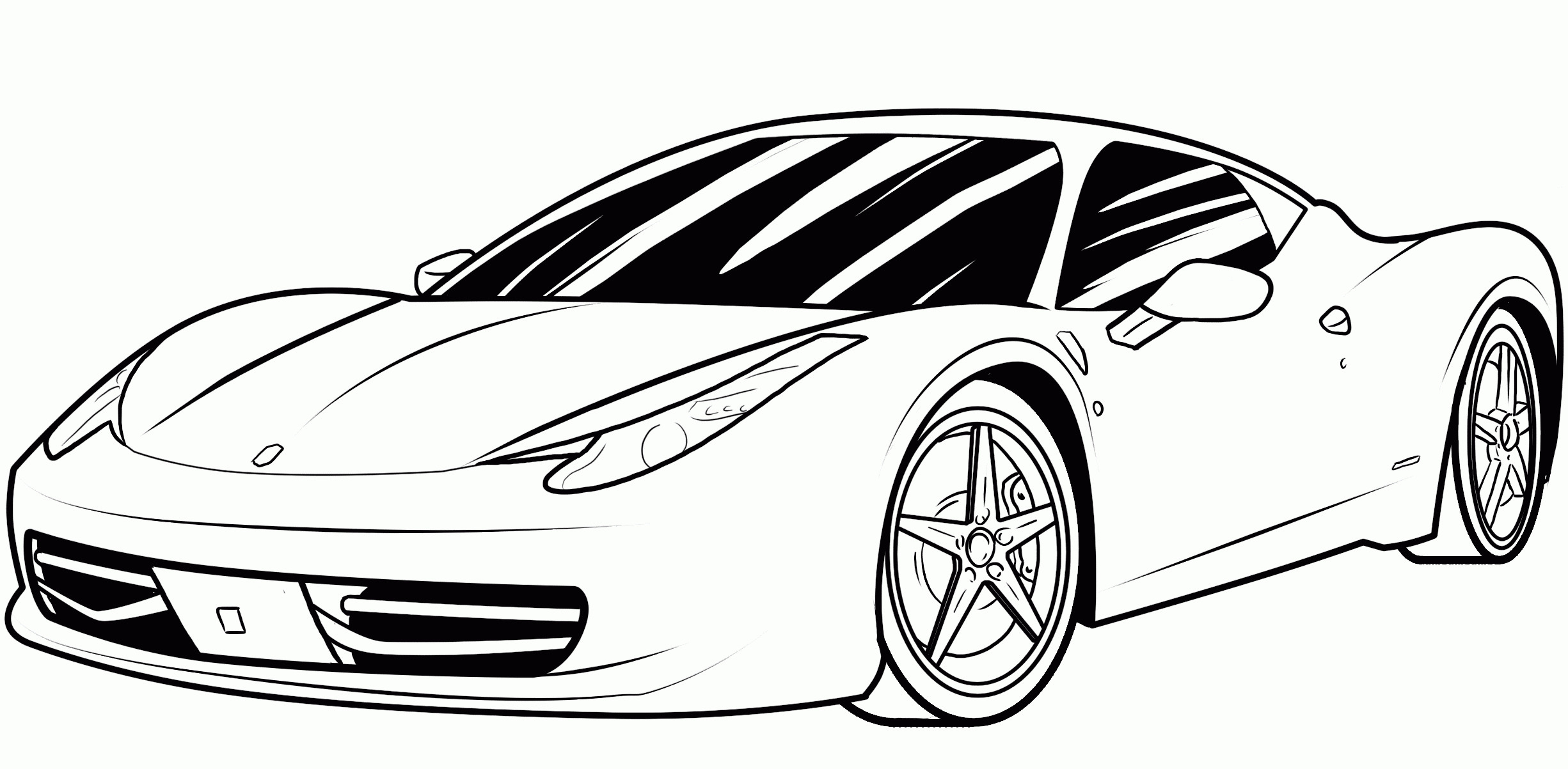Printable Coloring Pages Cars Bargain Car Printable Coloring Pages Cars Bonnieleepanda Com At Car