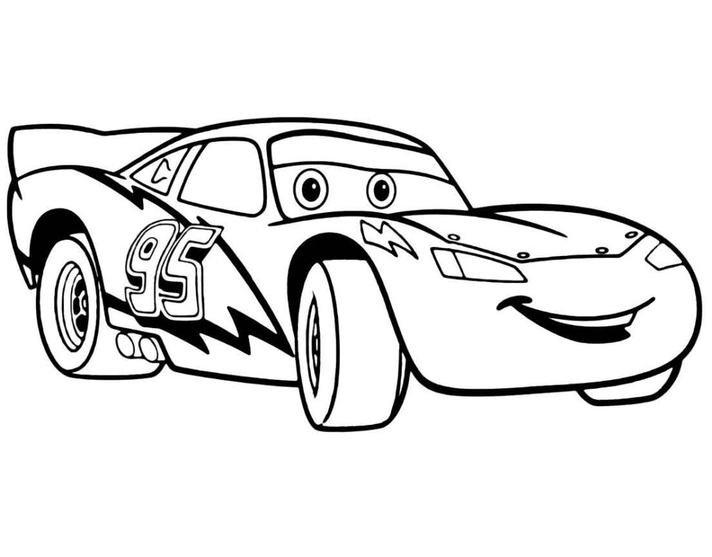 Printable Coloring Pages Cars Coloring 3rd Birthday Lightning Mcqueen Printables Cake Layout