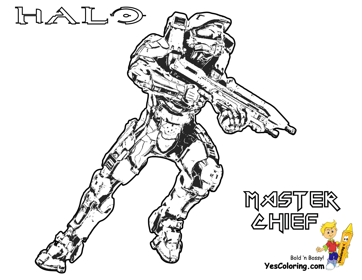 Printable Halo Coloring Pages Coloring Book Halo Coloring Pages Free Printable Characters