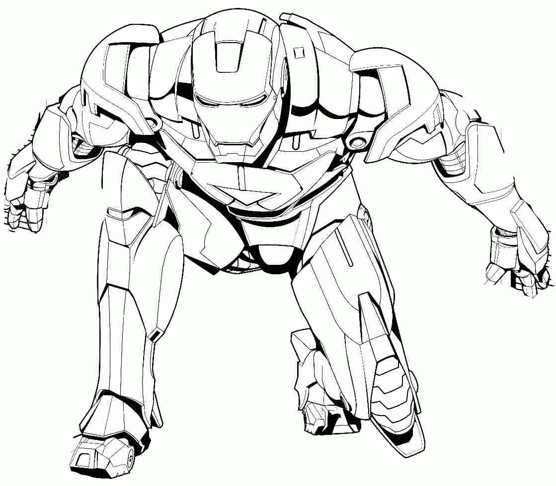 Printable Ironman Coloring Pages Iron Man Coloring Pages Free Printable Coloring Home