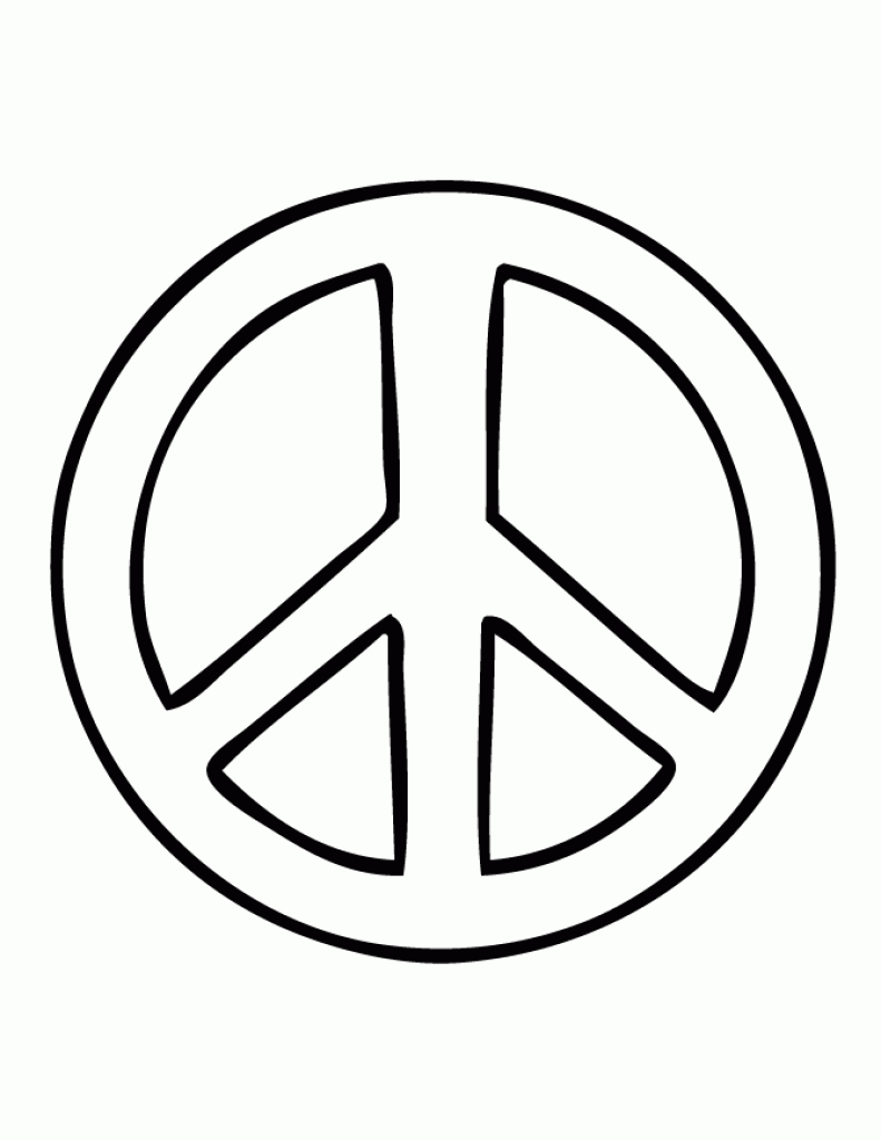 Printable Peace Sign Coloring Pages Peace Sign Coloring Pages Page New Auto Market Me At