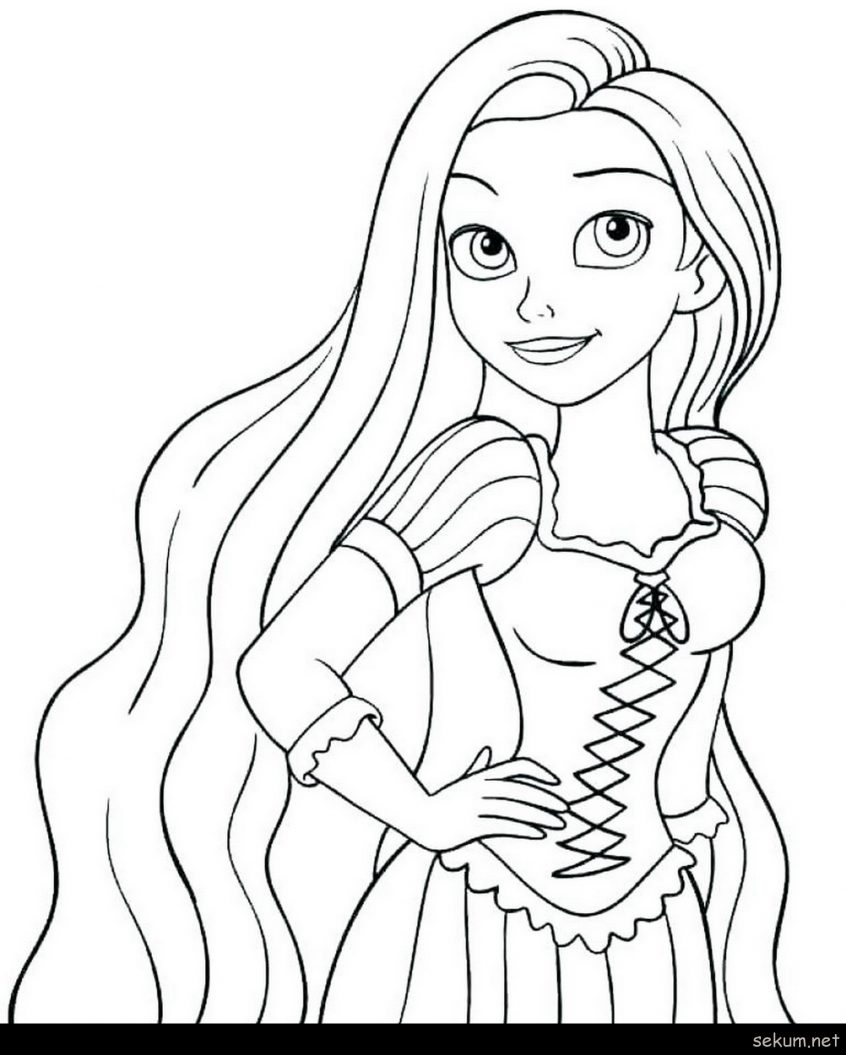 Printable Princess Coloring Pages Free Coloring Princess Coloring Pages For Kids Free Printable Online