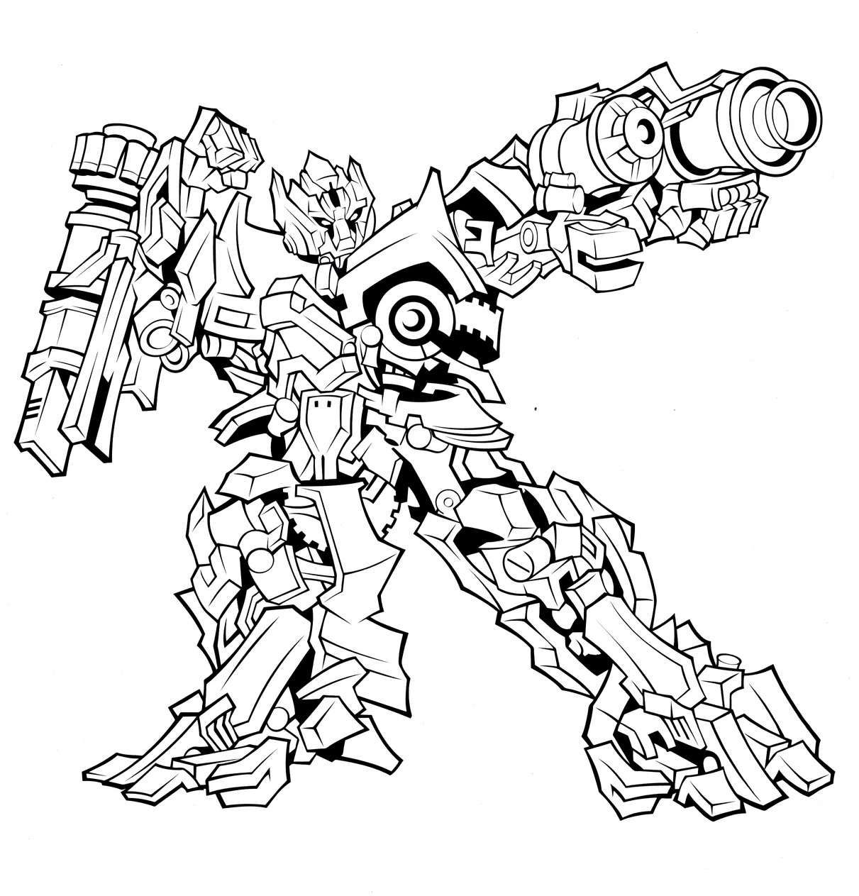Printable Transformers Coloring Pages Free Printable Transformers Coloring Pages For Kids