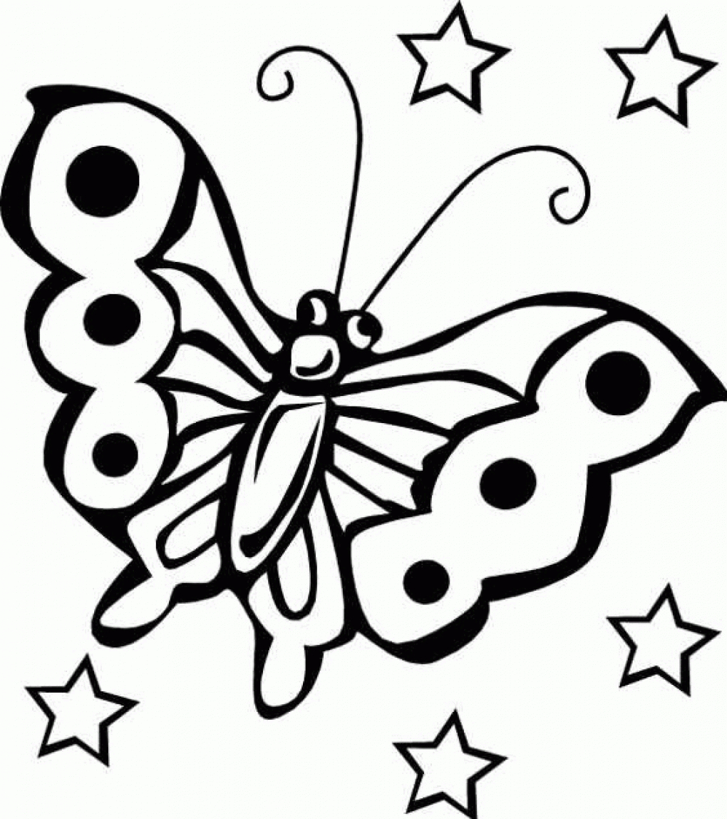 Printables Coloring Pages Free Printable Butterfly Coloring Pages For Kids