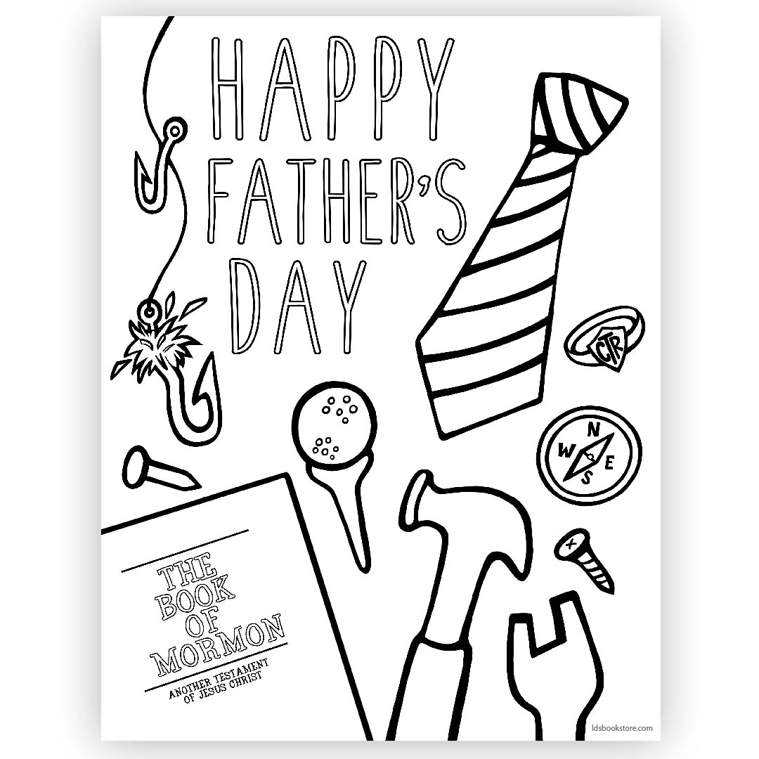 Printables Coloring Pages Happy Fathers Day Coloring Page Printable