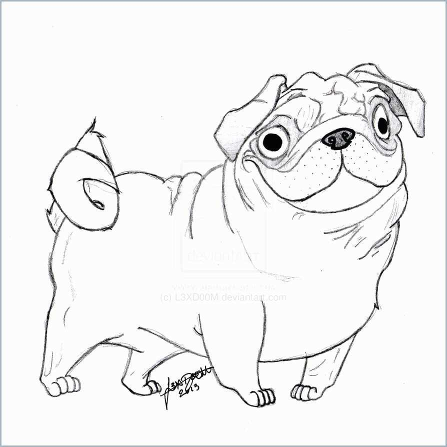 Pug Puppy Coloring Pages Pug Coloring Pages Printable Coloring Page For Kids