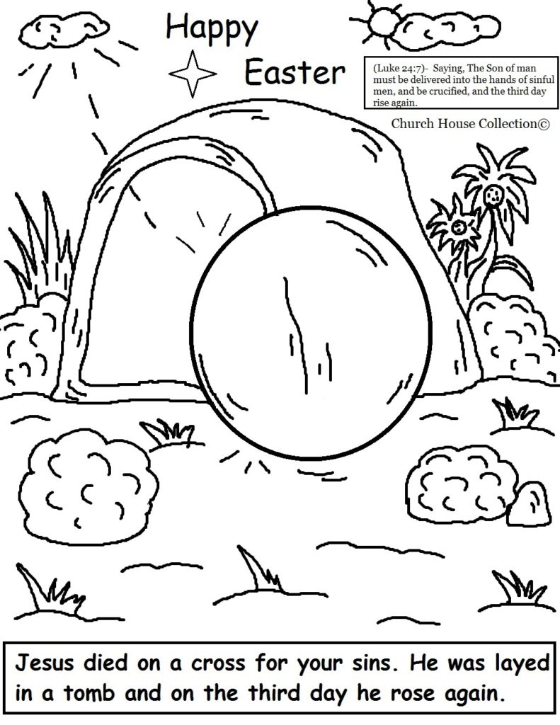 Resurrection Coloring Pages For Preschoolers Coloring Pages Free Coloring Pages Of Resurrection Of Jesus Bible