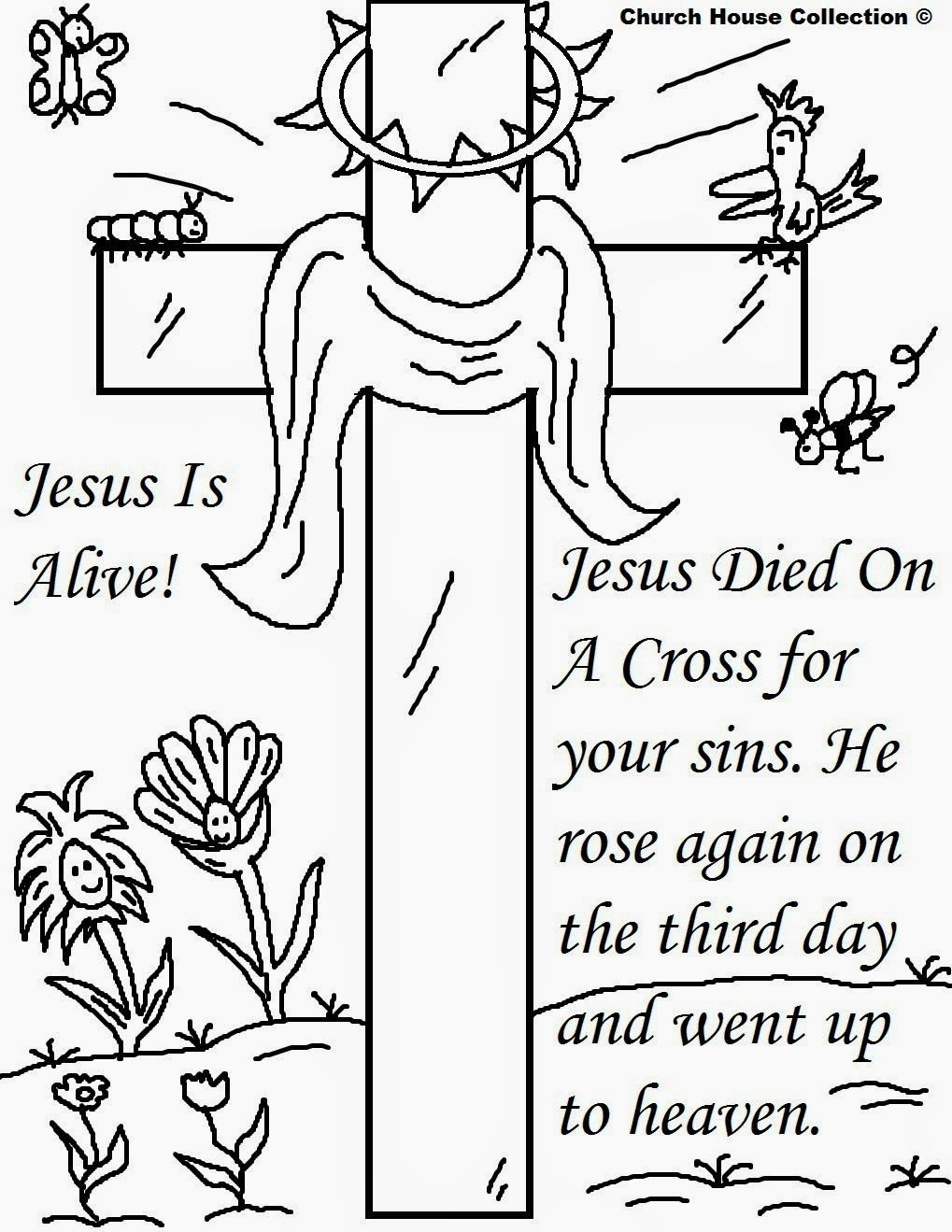 Resurrection Coloring Pages For Preschoolers Resurrection Coloring Pages Wiim Coloring Page