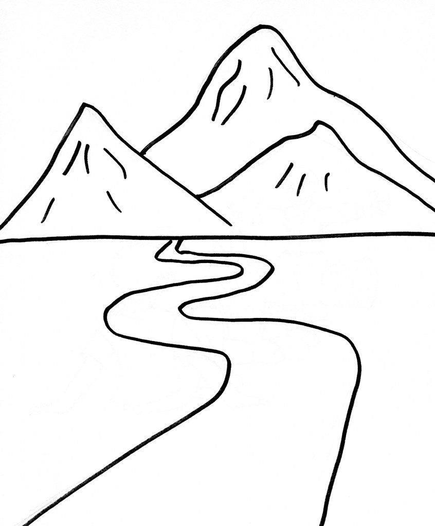 Road Trip Coloring Pages Cool Idea Road Coloring Page Coloring