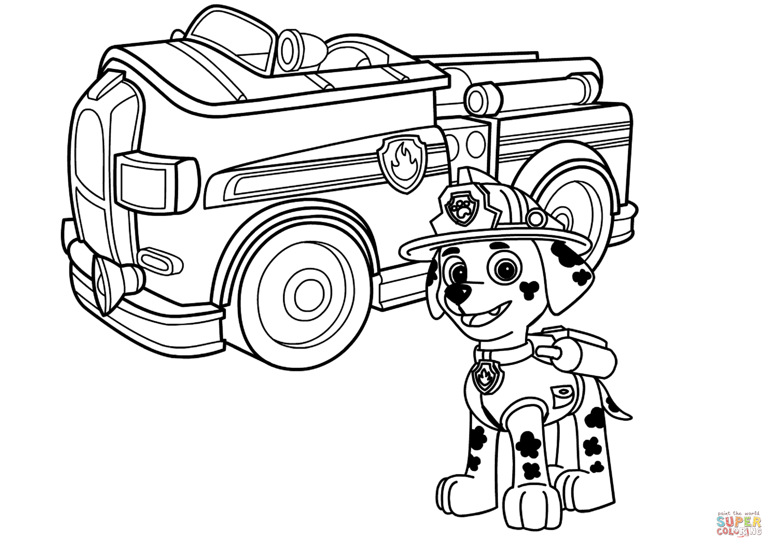 Road Trip Coloring Pages Paw Patrol Vehicles Coloring Pages At Getdrawings Free For