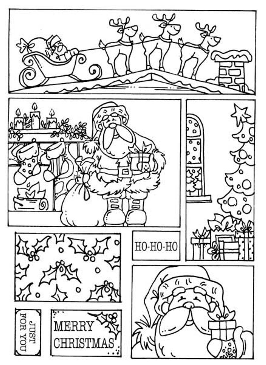 Santa Coloring Pages Free Merry Christmas Free Coloring Christmas Pages Santa Christmas