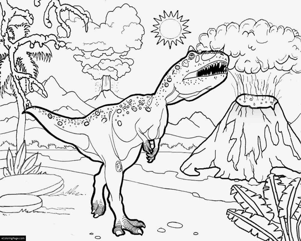 Scary Dinosaur Coloring Pages Coloring Pages Free T Rex Coloring Pages Splendi Picture