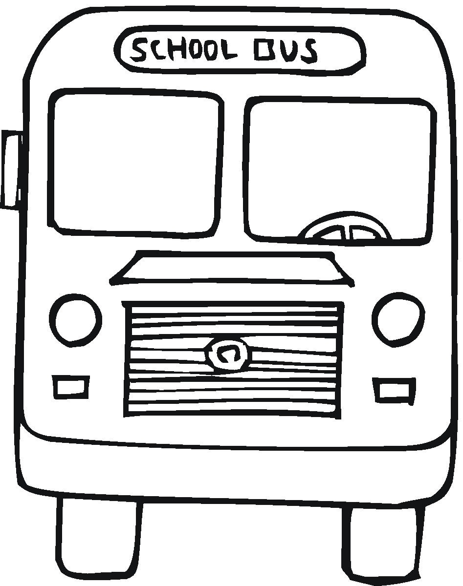School Bus Coloring Page Free Printable School Bus Coloring Pages For Kids