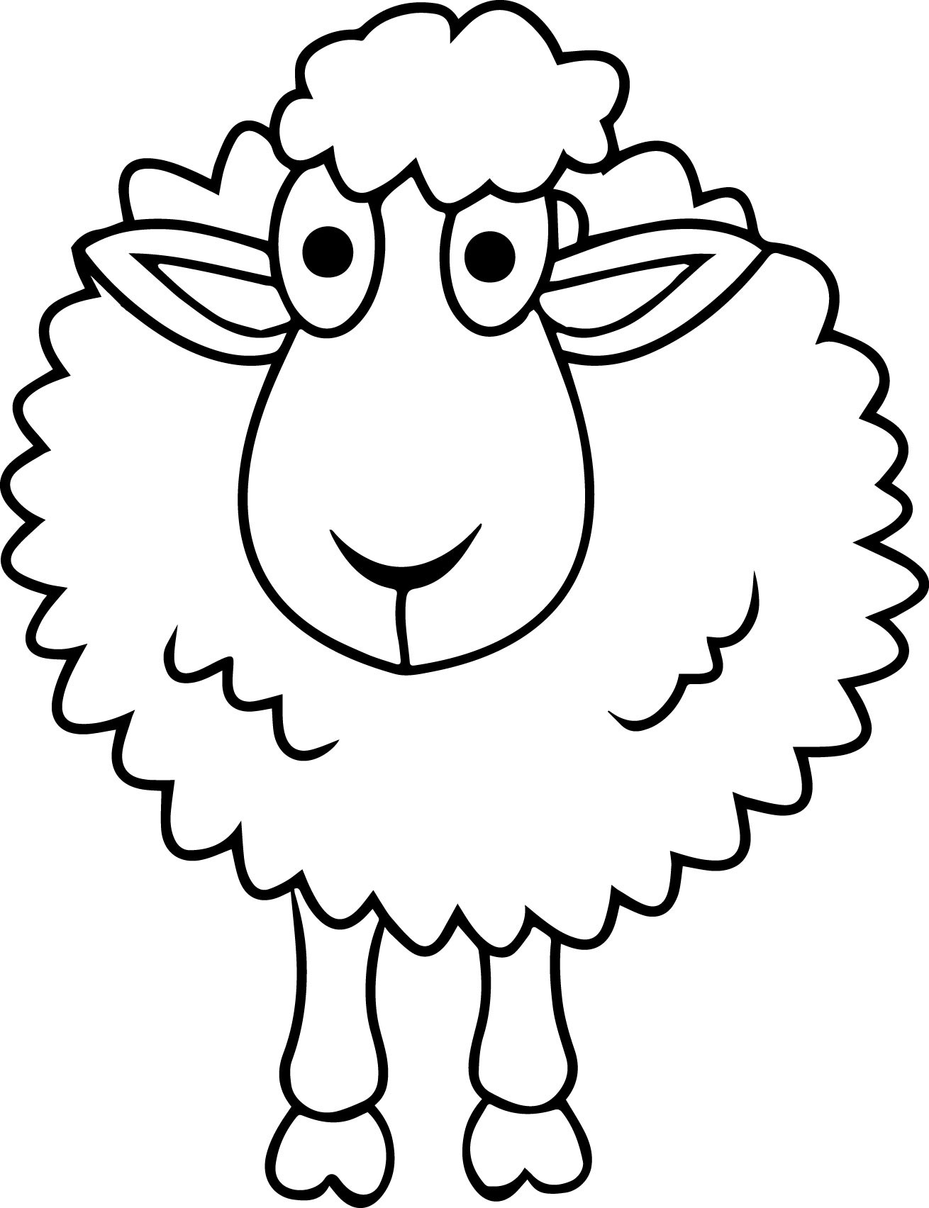 Sheep Face Coloring Page Shaun The Sheep Drawing At Getdrawings Free For Personal Use