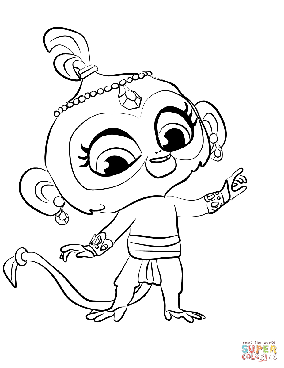 Shimmer And Shine Coloring Pages To Print Shimmer And Shine Coloring Pages Free Coloring Pages