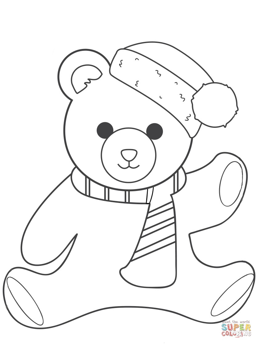 Smokey The Bear Coloring Pages Coloring Smokey Bear Coloring Sheets Christmas And The Pages Sheet