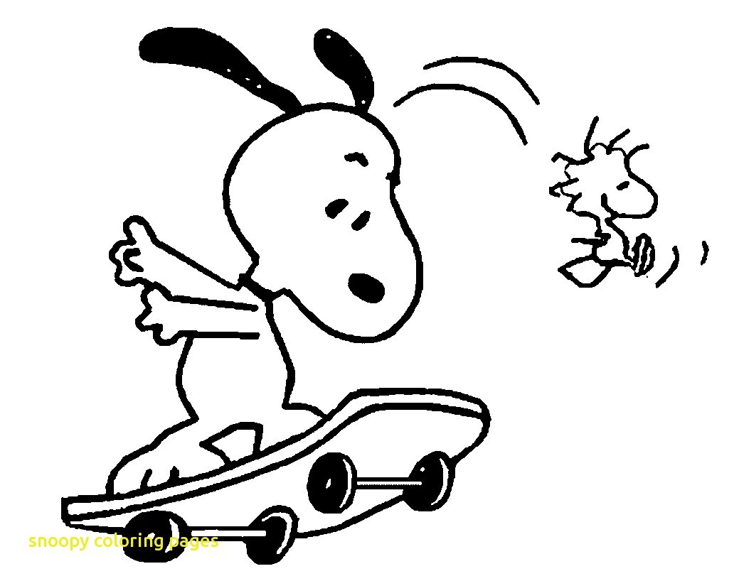 Snoopy And Woodstock Coloring Pages Coloring Page Incredible Snoopy Coloring Pages Image Ideas