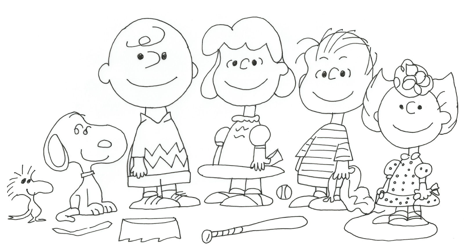 Snoopy And Woodstock Coloring Pages Free Charlie Brown Snoopy And Peanuts Coloring Pages Baseball Game