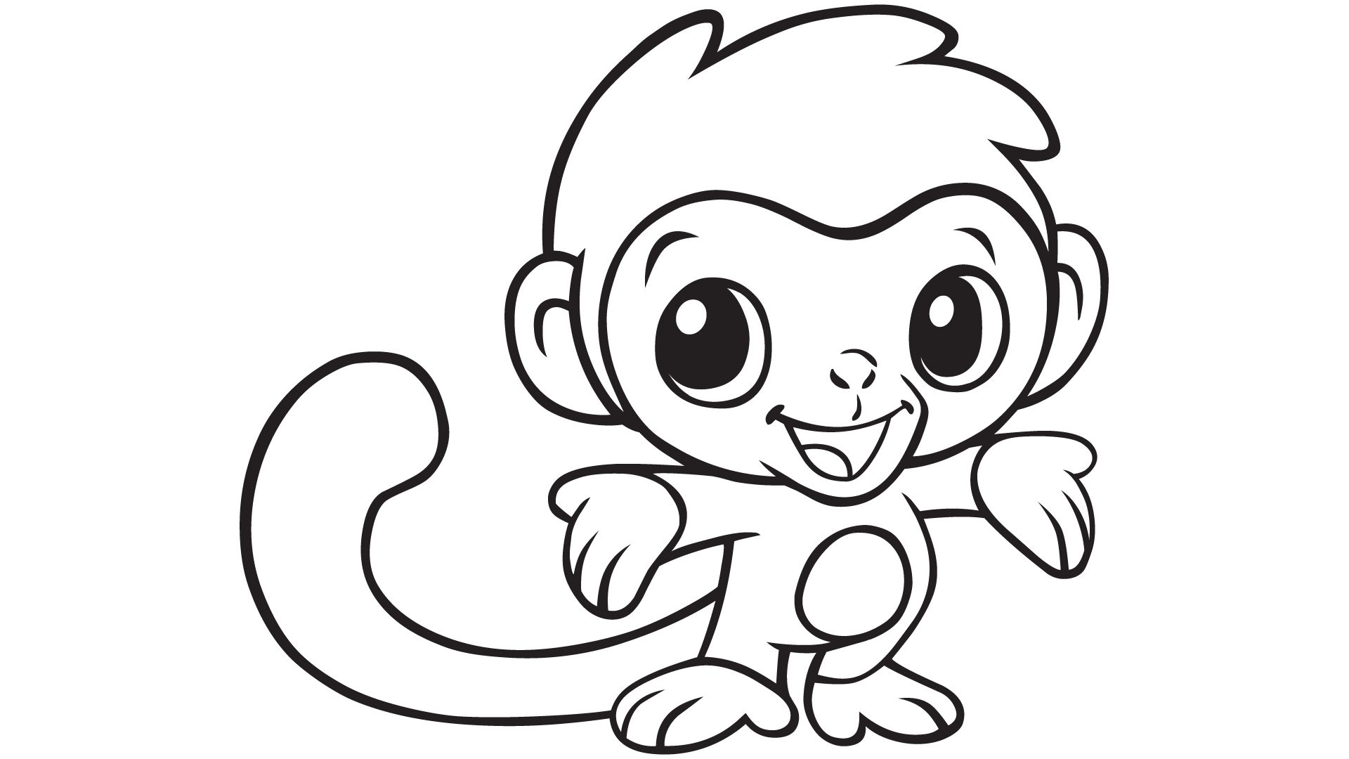 Sock Monkey Coloring Page Ba Monkey Coloring Pages At Getdrawings Free For Personal