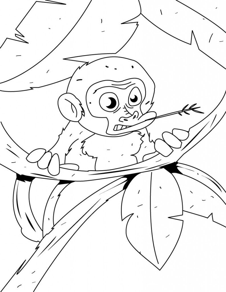 Sock Monkey Coloring Page Coloring Sock Coloring Page Monkey Home Pages For Kids Fox In