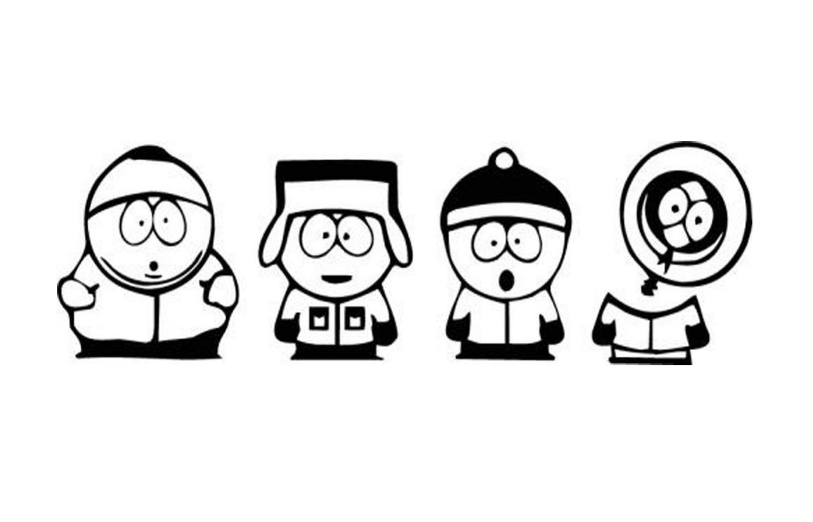 South Park Coloring Page South Park Free To Color For Children South Park Kids Coloring Pages
